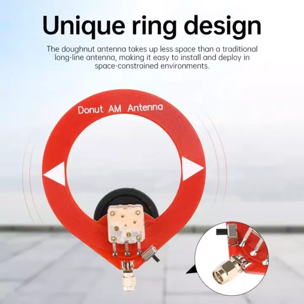 Donut SW/AM/WB Loop Antenna Complete Set (1 x AM, 1 x SW, 1 x WB) - Image 5